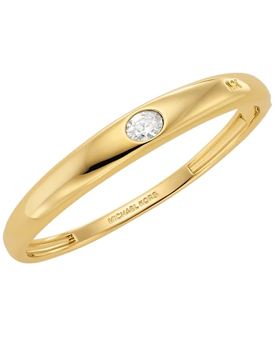 Michael Kors Oval Stone Bangle Bracelet