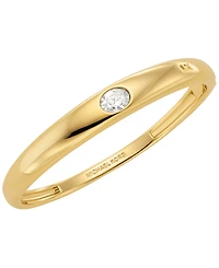 Michael Kors Oval Stone Bangle Bracelet