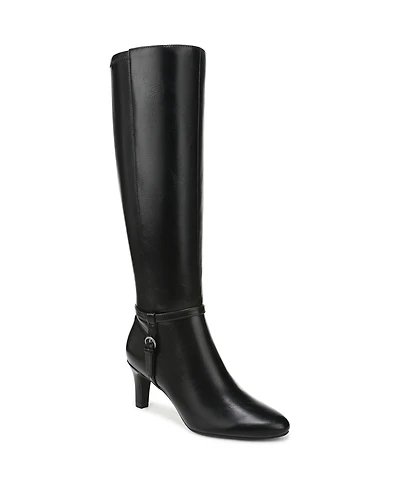 LifeStride Women's Galant Extra Wide Calf Zip Tall Dress Boots