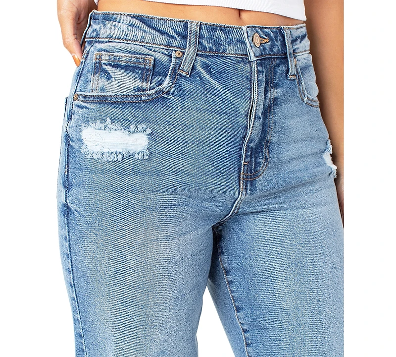 Celebrity Pink Juniors' Straight-Leg Jeans