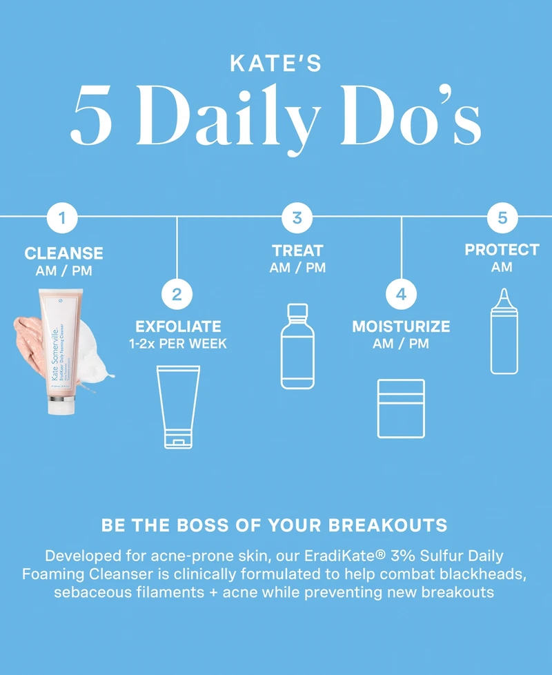 Kate Somerville EradiKate Daily Foaming Cleanser, 4 oz.