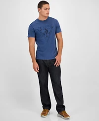 Guess Men's Inset Logo T-Shirt