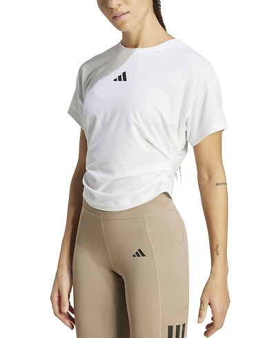 adidas Women's Power Crewneck Short-Sleeve T-Shirt