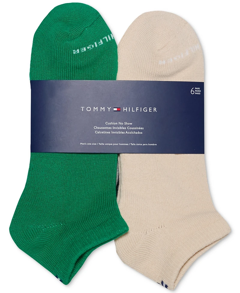 Tommy Hilfiger Men's Sports Liner Socks, 6-Pack