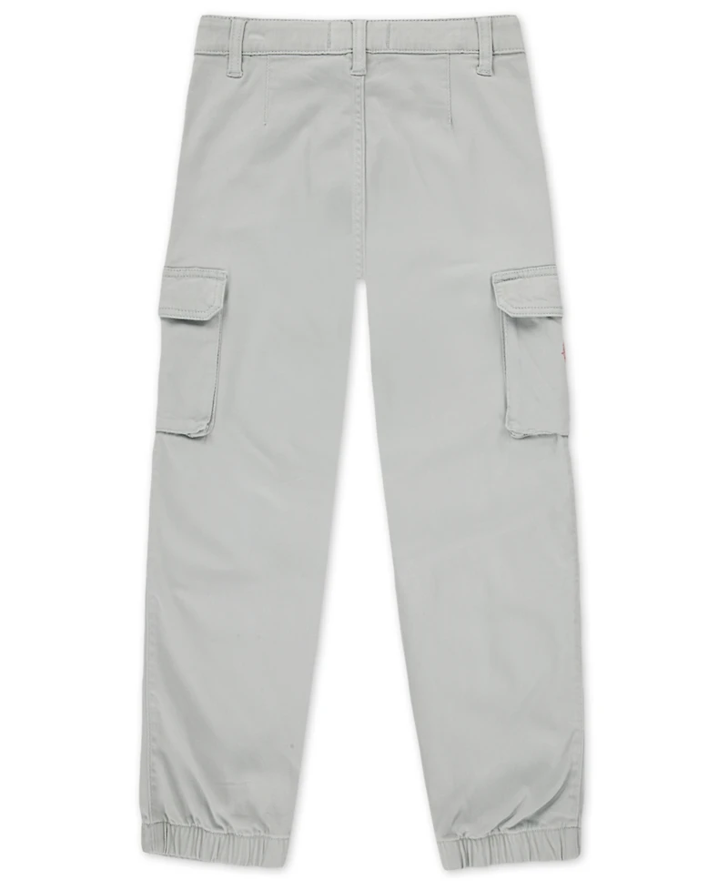 abercrombie kids Girls Embroidered Cargo Joggers