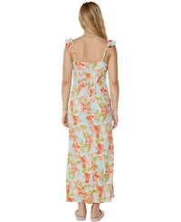 Roxy Juniors' Daydreamer Printed Sleeveless Maxi Dress