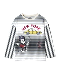 Disney Toddler and Little Girls 2-Piece Minnie New York T-Shirt Skirt Set