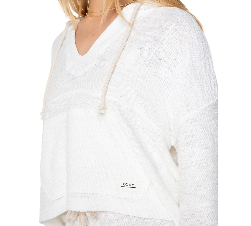 Roxy Juniors' Rich Coast Solid Hooded Sweatshirt