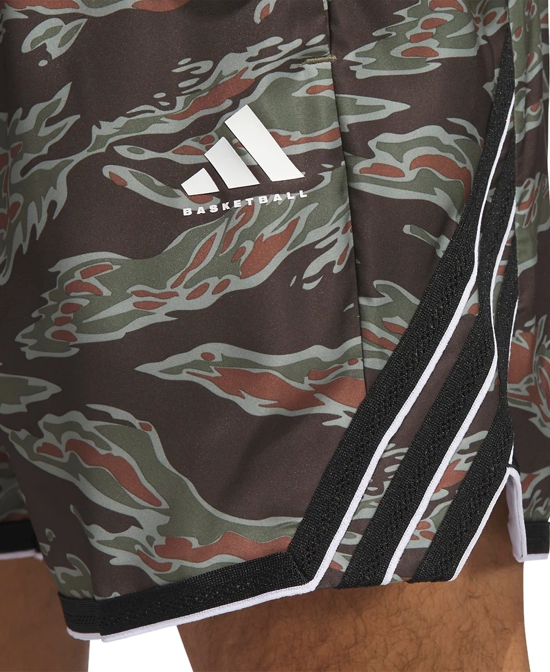 adidas Men's Crazy Lite Allover Printed Basketball Shorts