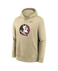 Nike Men's Gold Florida State Seminoles Primetime Club Fleece Pullover Hoodie