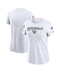 Nike Women's White Jacksonville Jaguars 2024 Salute to Service Legend Performance T-Shirt