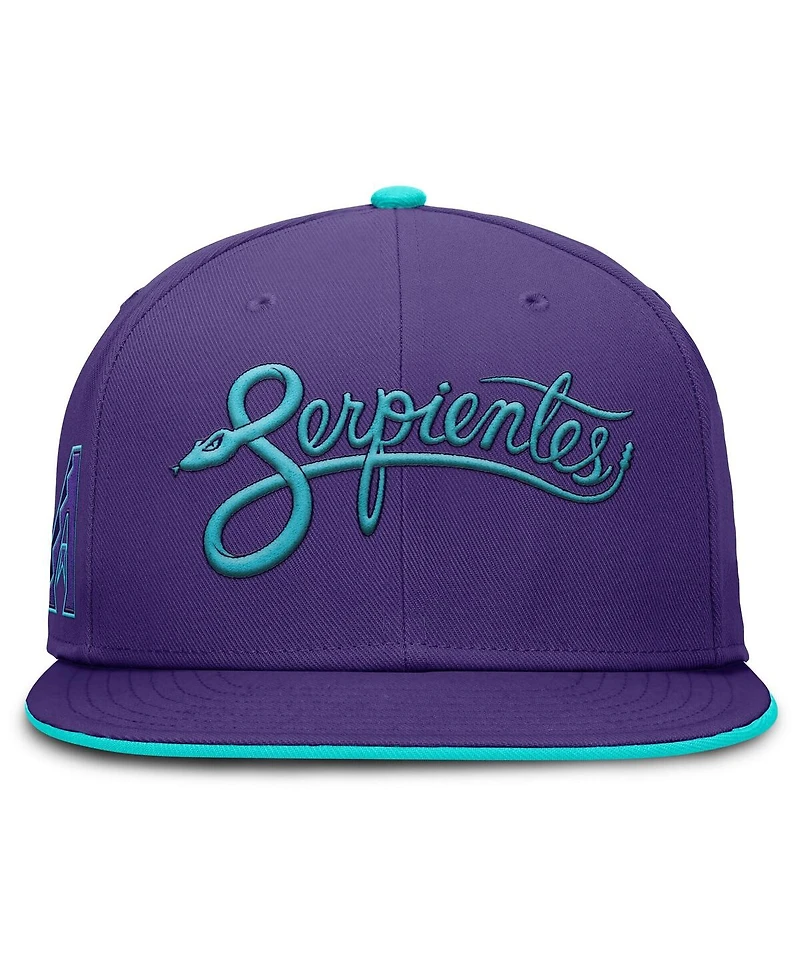Nike Men's Purple Arizona Diamondbacks 2025 City Connect True Performance Fitted Hat