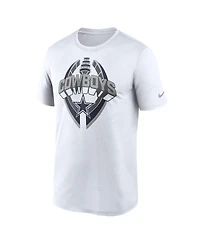 Nike Men's White Dallas Cowboys Legend Icon Performance T-Shirt
