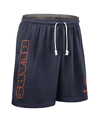 Nike Men's Navy Chicago Bears Sideline Reversible Performance Shorts