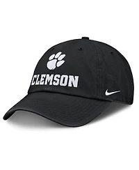 Nike Men's Black Clemson Tigers 2025 Sideline Club Adjustable Hat