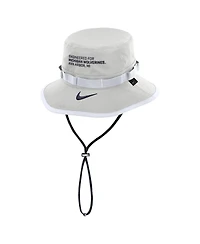 Nike Men's Gray Michigan Wolverines 2025 Sideline Apex Boonie Bucket Hat