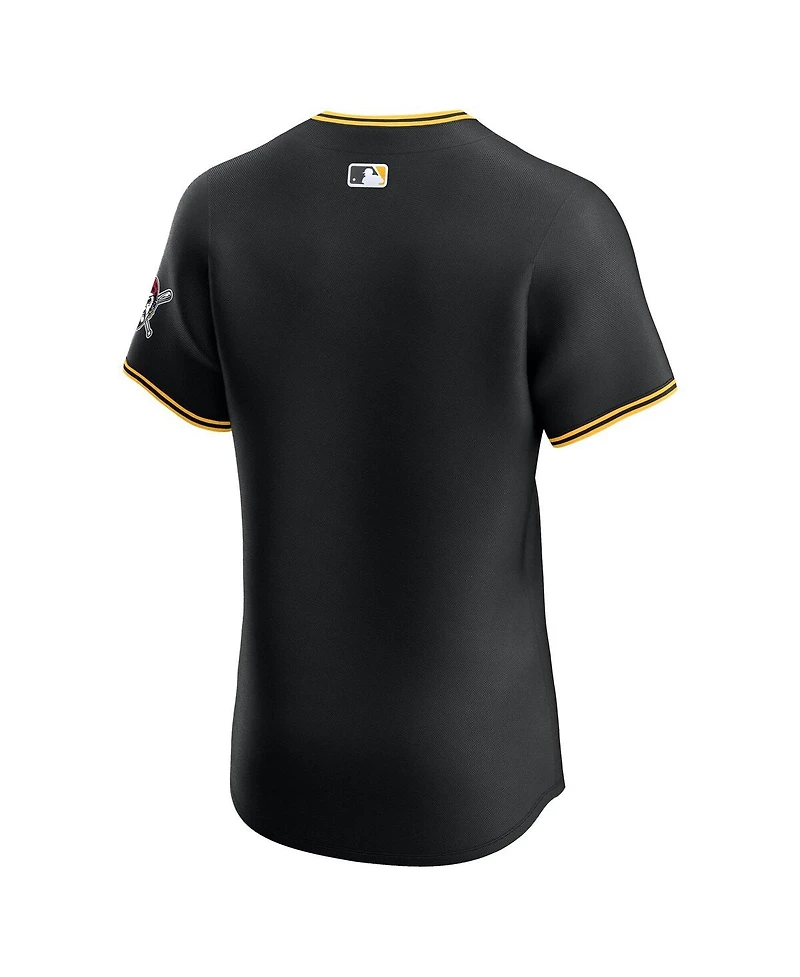 Nike Men's Black Pittsburgh Pirates Alternate 2 Elite Jersey