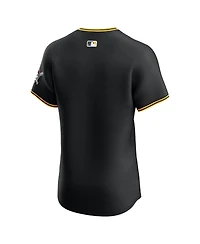 Nike Men's Black Pittsburgh Pirates Alternate 2 Elite Jersey