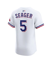 Nike Men's Corey Seager White Texas Rangers Home Elite Jersey