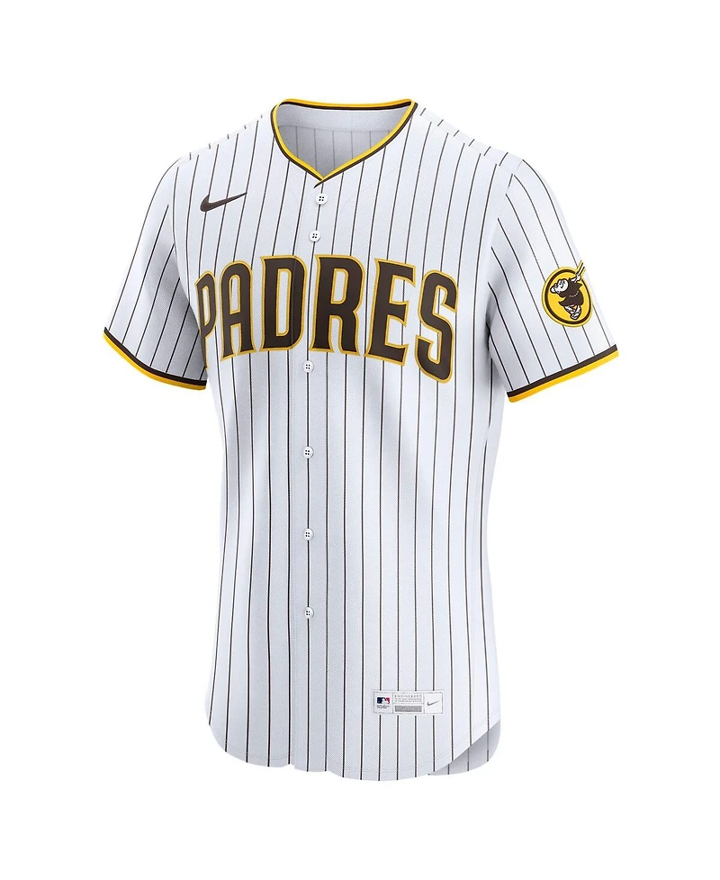Nike Men's Manny Machado White San Diego Padres Home Elite Player Jersey