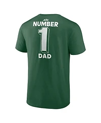 Logo Athletic Men's Green New York Jets Dad Jersey T-Shirt