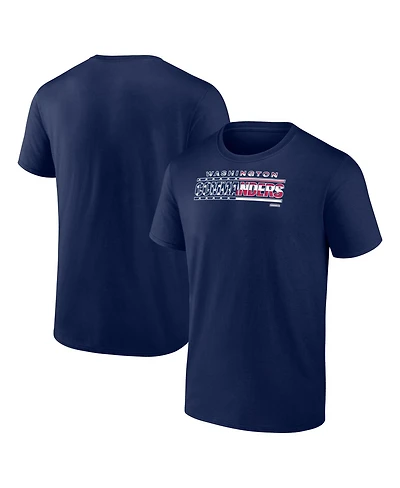 Logo Athletic Men's Navy Washington Commanders Americana T-Shirt
