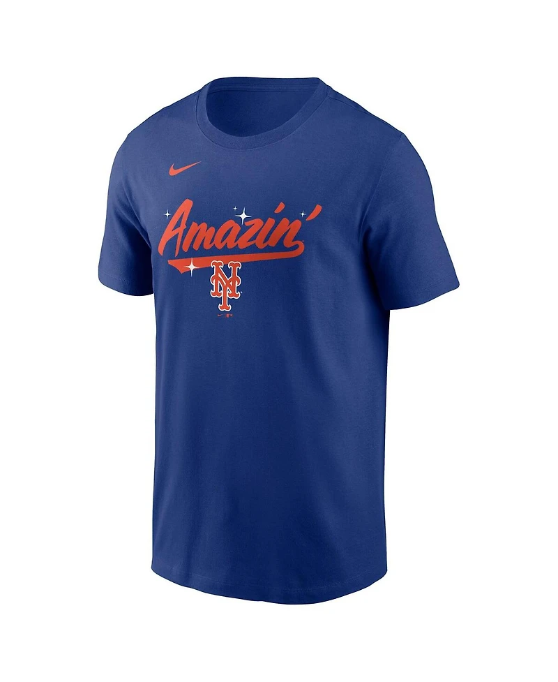 Nike Men's Royal New York Mets Local Hometown T-Shirt