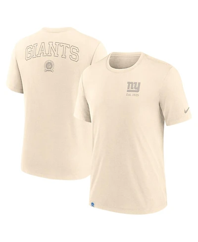 Nike Men's Cream New York Giants Glory Tri-Blend T-Shirt