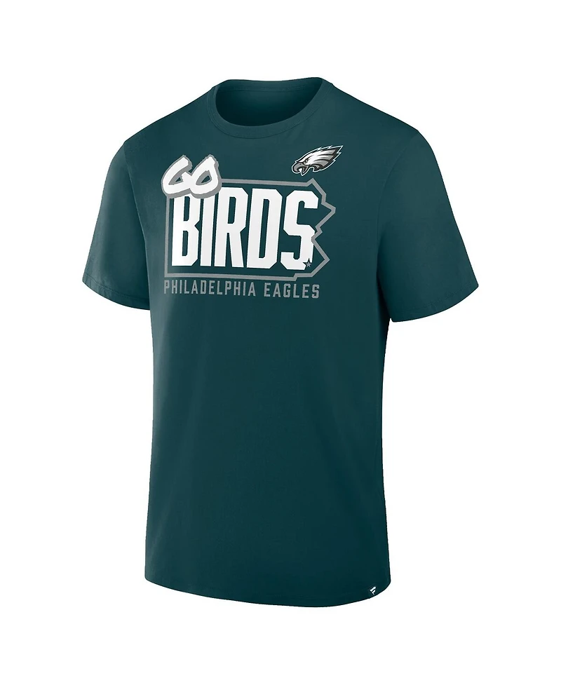 Fanatics Men's Midnight Green Philadelphia Eagles Hometown True Favorite T-Shirt