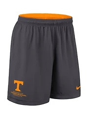 Nike Men's Tennessee Orange/Charcoal Volunteers 2025 Sideline Reversible Performance Shorts