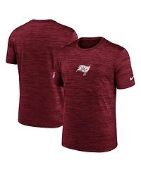Nike Men's Red Tampa Bay Buccaneers Sideline Velocity Performance T-Shirt