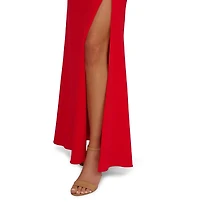 Adrianna Papell Women's Asymmetric Mermaid Dress