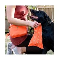 Walk Star Kit: 3-in-1 Dog Bag & Bowl plus Matching 90 Refill Poop Bags