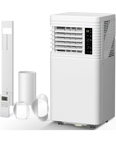 Zafro 8,000 Btu Portable Air Conditioner, Quiet Ac Unit Cools Up to 350 Sq.Ft, 4-in-1 with Fan, Dehumidifier, Sleep Mode, 24H Timer, Led Display, Remo