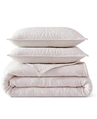 Peri Home Medallion Floral 3-Pc. Quilt Set, King