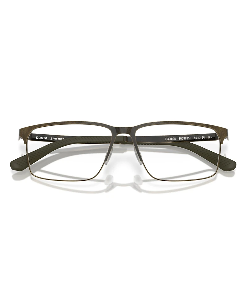 Costa Del Mar Men's Bimini Road 400 Eyeglasses, 6A3008