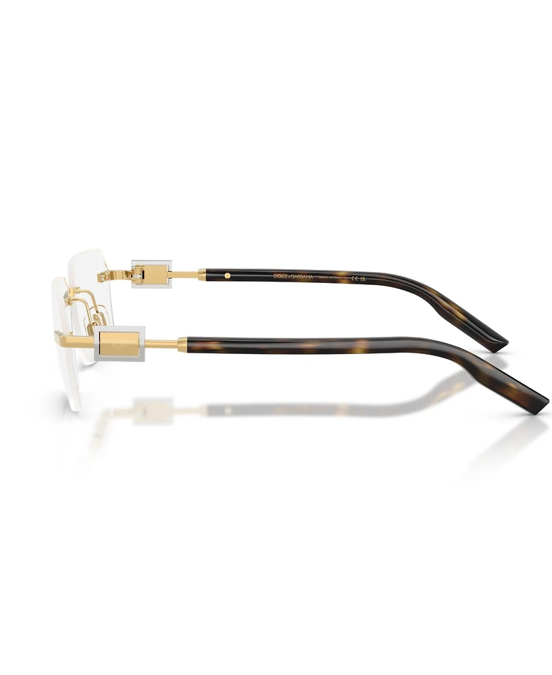 Dolce&Gabbana Men's Rectangle Eyeglasses
