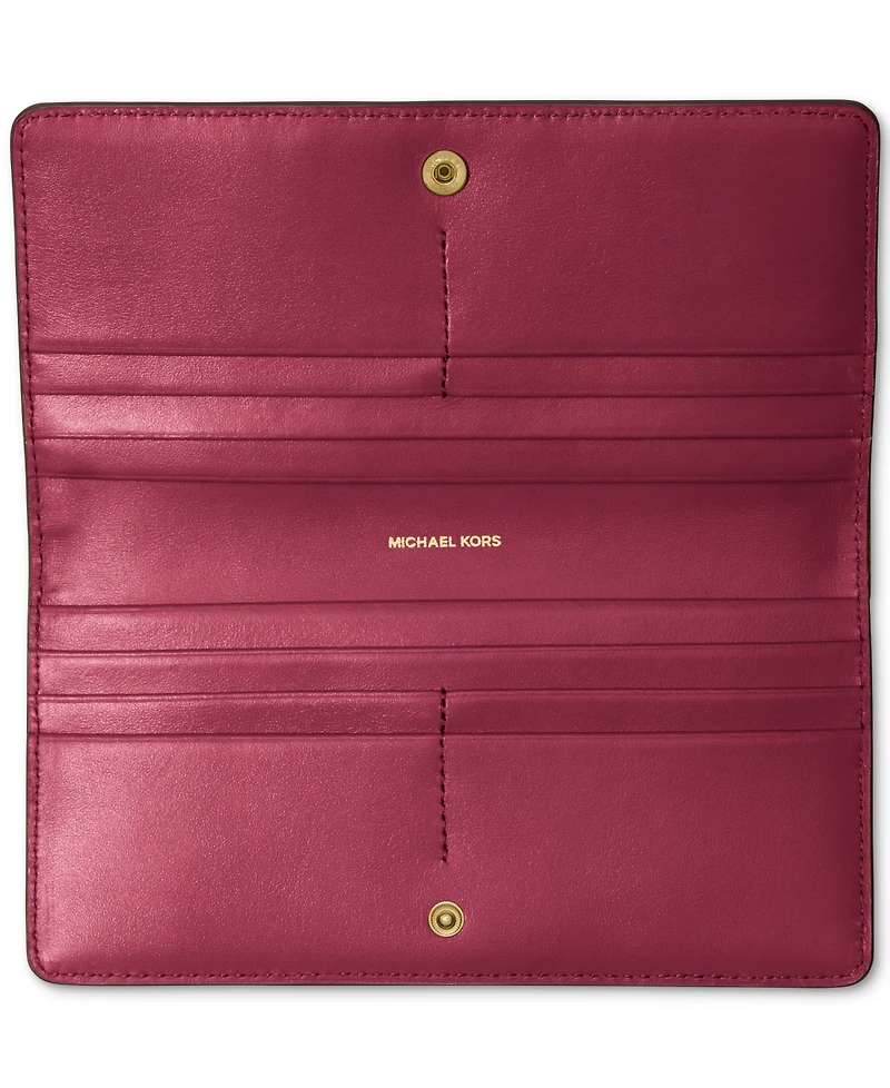 Michael Kors Bryant Large Slim Leather Snap Wallet