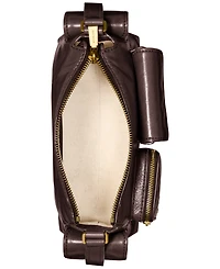 Michael Kors Dakota Small Leather Convertible Pocket Crossbody