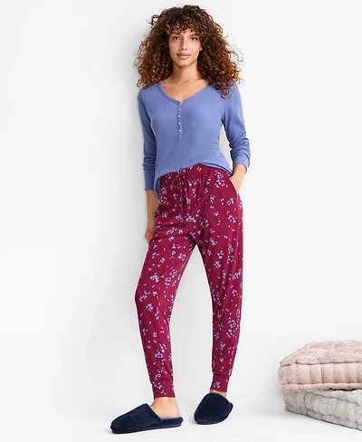 State of Day Women's Jogger Pajama Pants Xs-3X