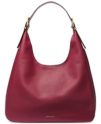 Michael Kors Nolita Large Leather Hobo Shoulder Bag