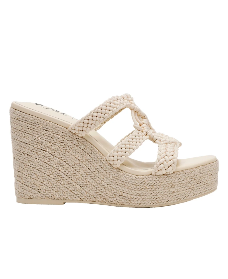 Wild Pair Women's Cally Wedge Sandals, Exclusively at Macy's