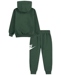 Nike Little Boys Club Fleece 2-Piece Set Logo Hoodie & Sweatpants