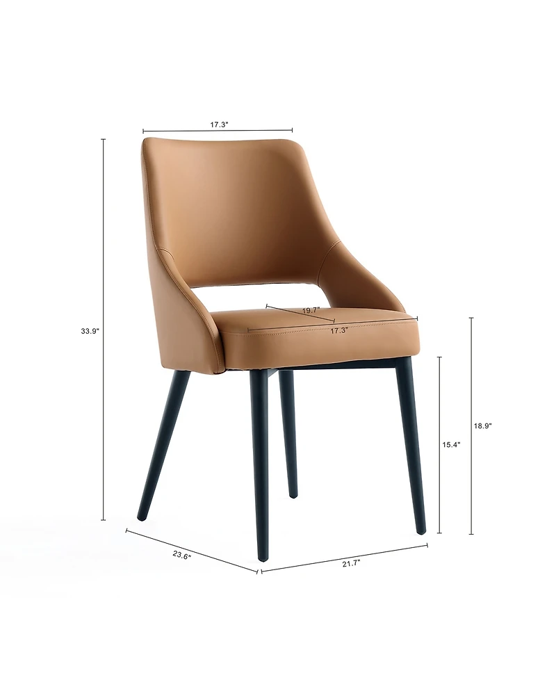 Manhattan Comfort Tremont Leatherette Upholstered Dining Chair