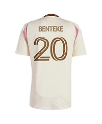 Adidas Men's Christian Benteke Natural D.c. United 2025 the Soul Kit Replica Player Jersey