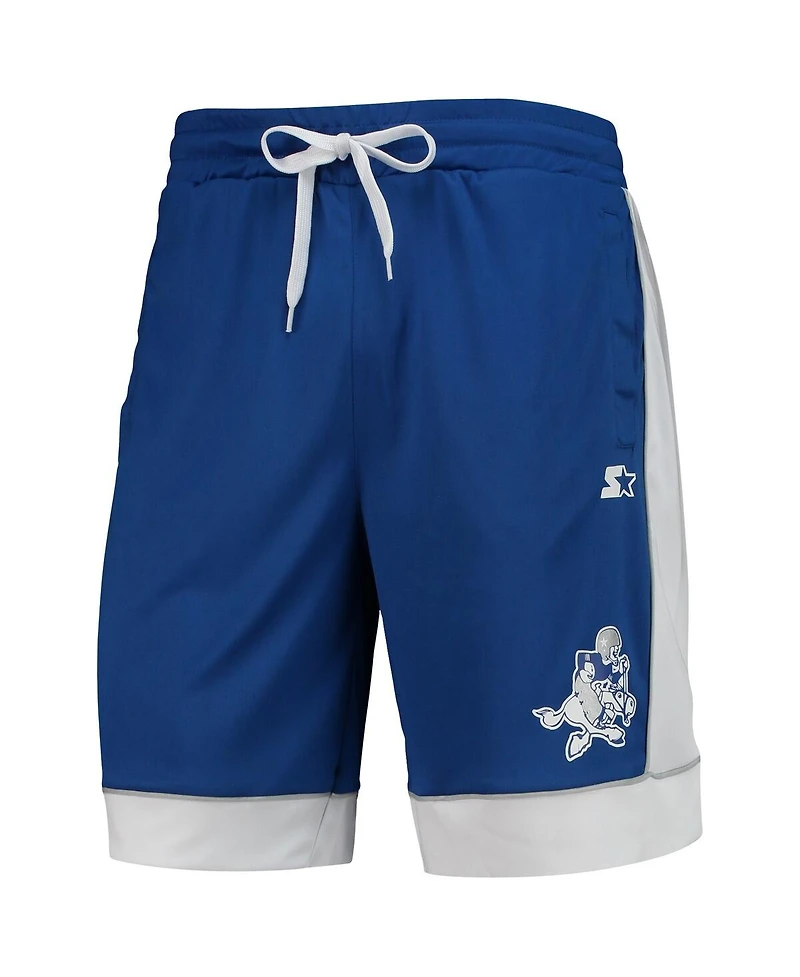 G-iii Sports by Carl Banks Men's Royal/White Dallas Cowboys Fan Favorite Fashion Shorts