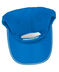 Checkered Flag Sports Men's and Women's Blue/White Kyle Larson HendrickCars.com Uniform Adjustable Hat