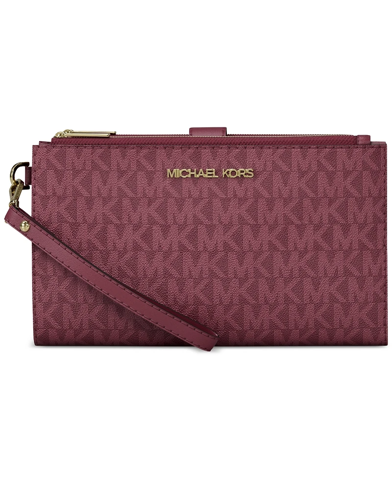 Michael Michael Kors Jet Set Double Zip Wristlet