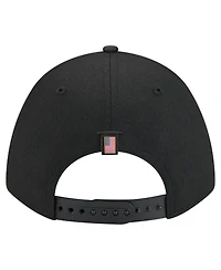 New Era Men's Black San Francisco Giants American Flag 9FORTY M-Crown A-Frame Adjustable Hat