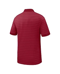 Nike Men's Cardinal Arkansas Razorbacks 2025 Early Season Coaches Sideline Victory Stripe Performance Polo Shirt
